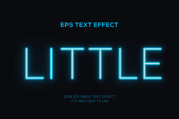 Download Text Effect | Neon Light Text Effect - Light text Collection