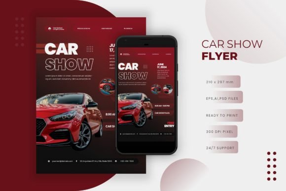 Download Car Show - Flyer - Show Collection