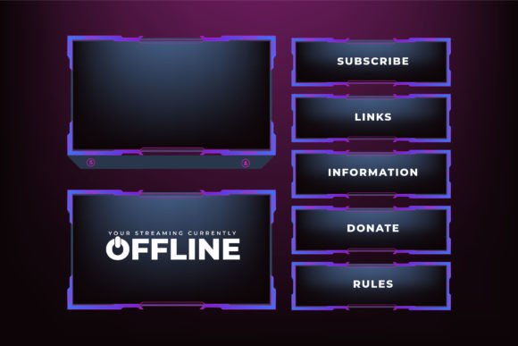 Download Live Streaming Screen Border Design - Live Collection