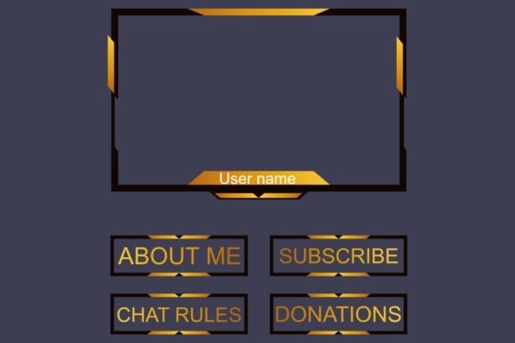 Download Live Gaming Overlay Panel - Live Collection