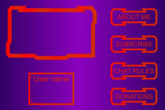 Download Live Gaming Overlay Panel - Live Collection
