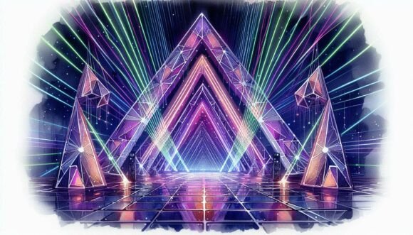 Download Laser Neon Stage - Neon stage Collection