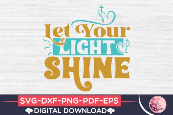 Download Let Your Light Shine Svg - Premium Bundle
