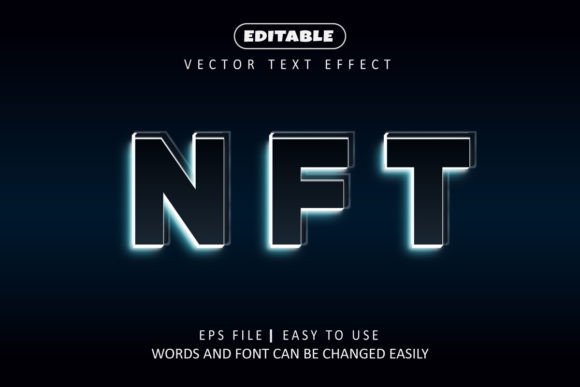 Download NFT Light Text Effect - Light text Collection
