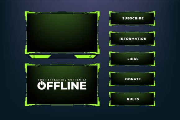 Download Live Streaming Screen Interface Vector - Live Collection
