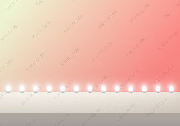 Download 3D Stage with Neon Sphere Ball Scene - Premium Resources