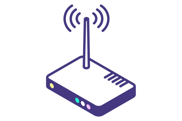 Download Internet Router Icon. Wireless Modem Iso - Wire Collection