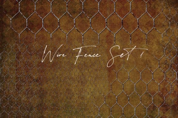 Download Old Metal Fencing / Chicken Wire Set 1 - Wire Collection